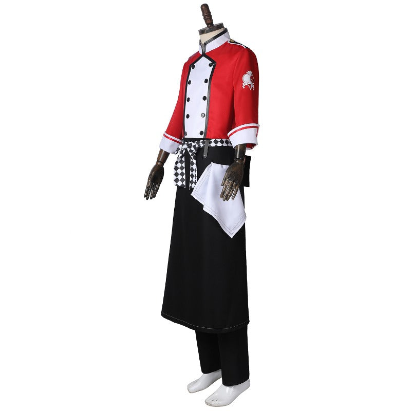 Astricos NRC Chef Riddle Rosehearts Cosplay Costume - Halloween Outfit Set - Astricos