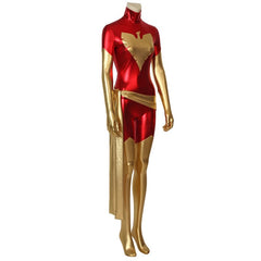 Astricos Jean Grey Dark Phoenix Red Spandex Cosplay Costume - X-Men Series - Astricos