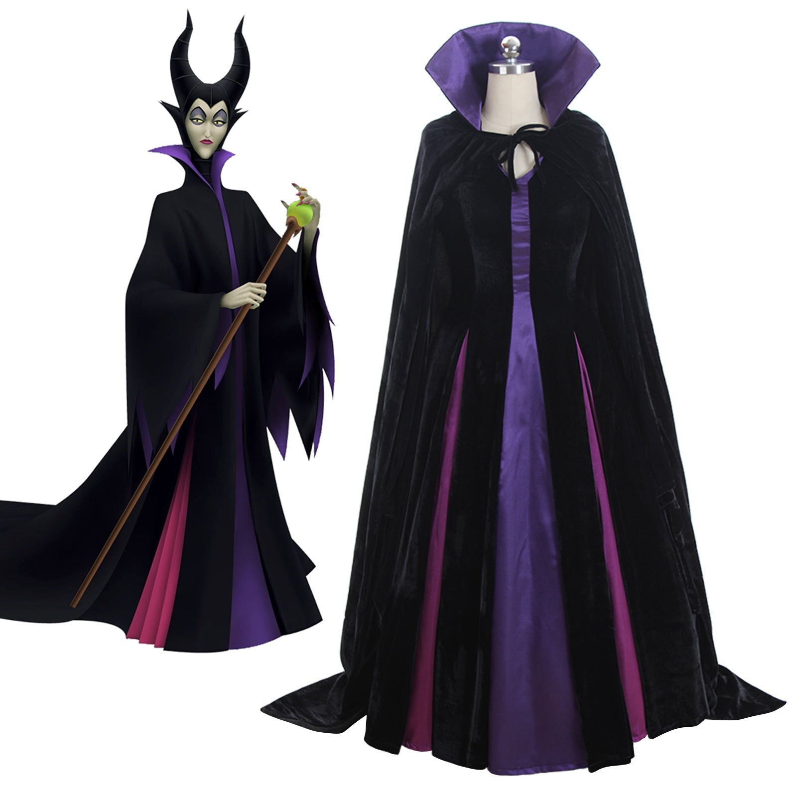 Astricos Disney Snow White, Evil Queen, and Prince Cosplay Costumes Collection - Astricos