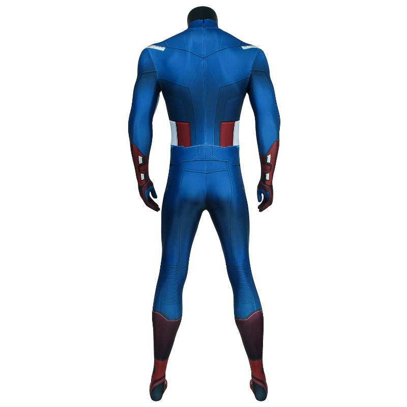 Astricos Captain America Cosplay Jumpsuit - Embody Steve Rogers from The Avengers - Astricos