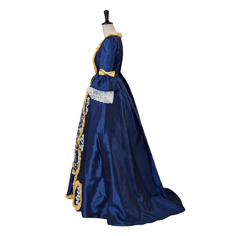 Empress Marie Antoinette Inspired Rococo Gown - 18th Century Victorian Costume for Women - Astricos