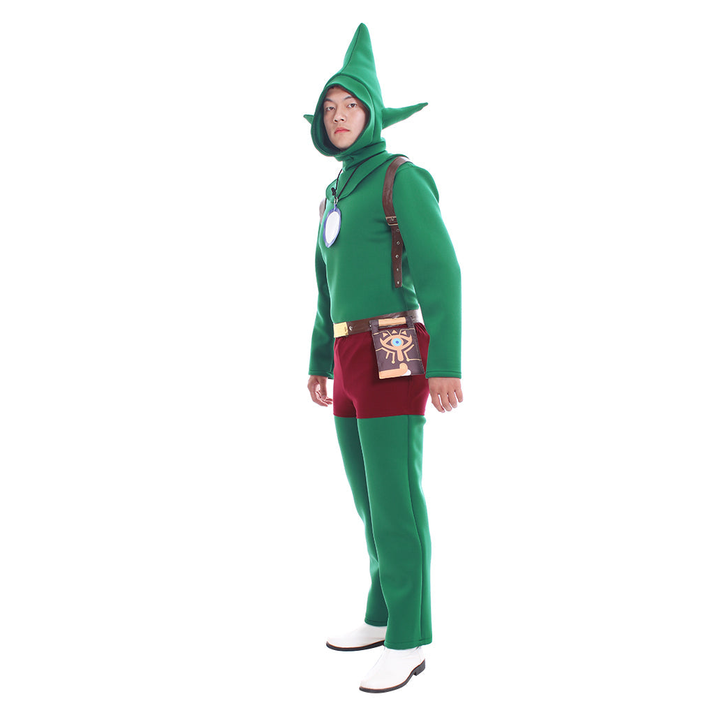 Astricos Princess Zelda Link Cosplay Costume – Green Fairy Adventure Outfit for Enthusiasts - Astricos