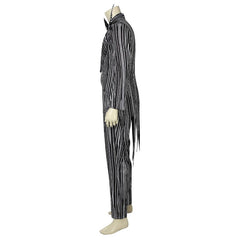 Astricos Jack Skellington Costume - Black Stripe Suit for Halloween Cosplay - Astricos