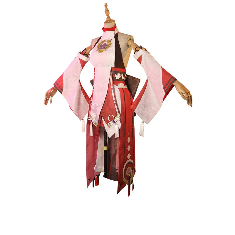 Astricos Genshin Impact Yae Miko Cosplay Dress - Unique Halloween Costume for Women - Astricos