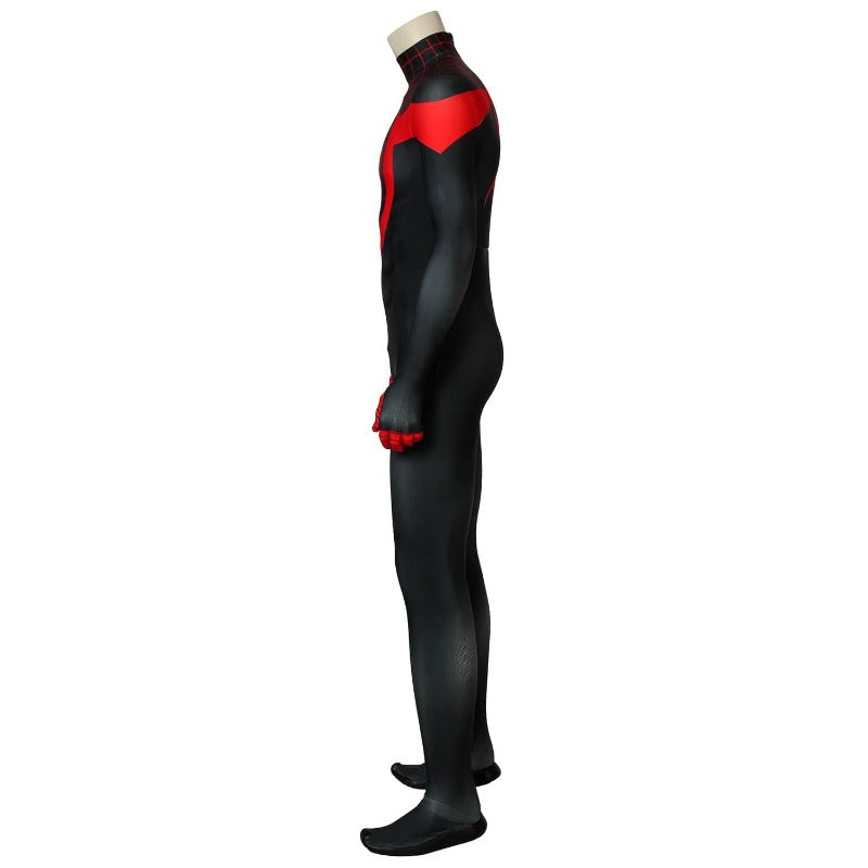 Astricos Miles Morales Spider-Man 3D Spandex Cosplay Suit for Halloween - Astricos