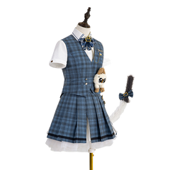 Astricos: Gray Raven Cosplay Costume - Stylish Cat-Themed Outfit for Women - Astricos