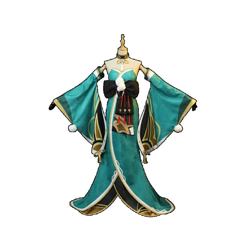 Astricos Genshin Impact Gorou/Ms Hina Cosplay Costume - Perfect for Halloween & Carnival - Astricos