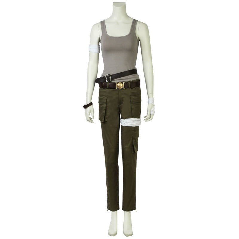 Action Heroine Lara Croft Cosplay Costume for Women - Astricos Halloween Dress - Astricos