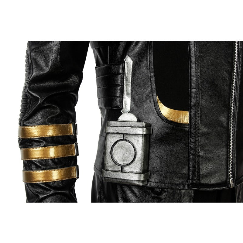 Astricos Hawkeye Endgame PU Leather Cosplay Costume - Authentic Marvel Avengers Hero Outfit - Astricos