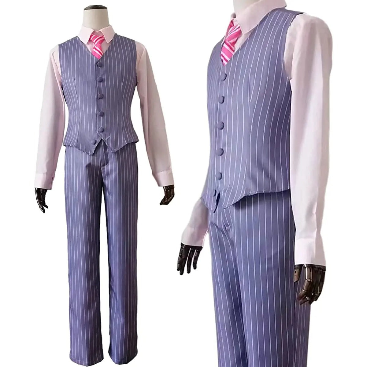 Astricos Anime Cosplay Costume - Bonten Haruchiyo Sanzu 4PCS Set for Everyday and Special Occasions - Astricos