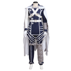 Astricos Fire Emblem Awakening Chrom Cosplay Costume | Heroic Prince Combat Uniform with Cloak - Astricos