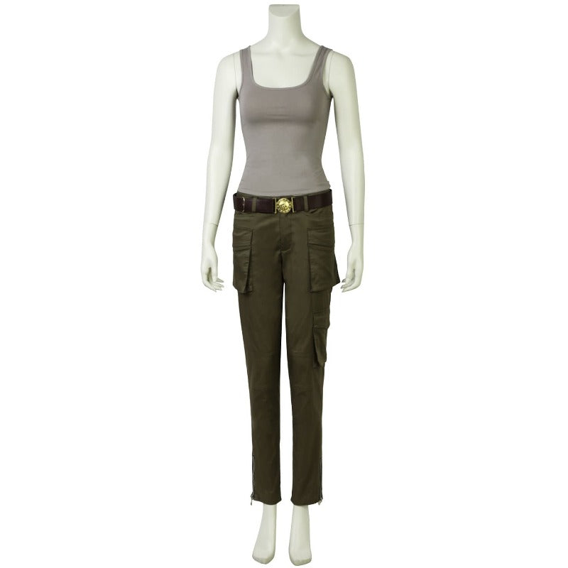 Action Heroine Lara Croft Cosplay Costume for Women - Astricos Halloween Dress - Astricos