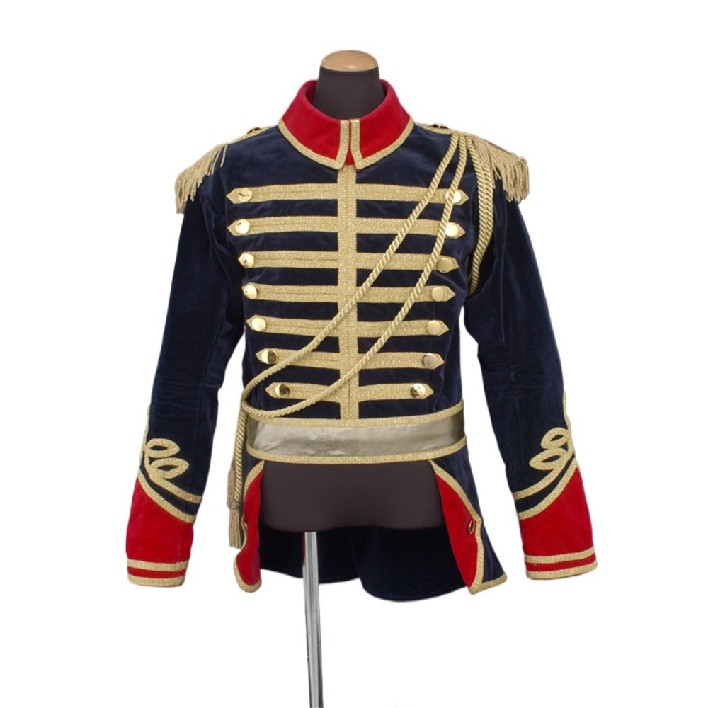 Medieval Military Officer Cosplay Costume - Majestic Ballet Musical Jacket with Hat | Astricos - Astricos