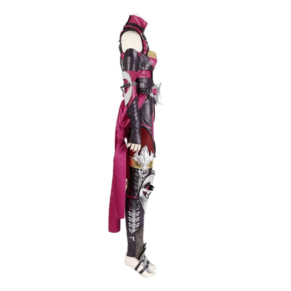 Astricos Mileena Cosplay Costume - Mortal Kombat Sexy Battle Outfit for Halloween Parties - Astricos