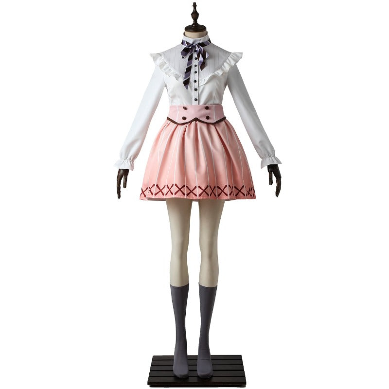 Astricos Rurikawa Yuki Cosplay Costume - MANKAI Summer Troupe School JK Uniform for Events - Astricos