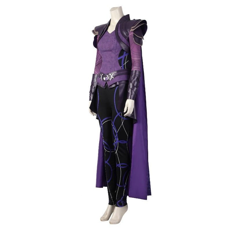 Astricos Doctor Strange Multiverse of Madness Clea Cosplay Suit - Premium Purple Outfit - Astricos