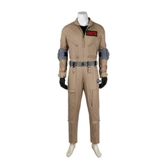 Male Astricos Grooberson Cosplay Jumpsuit - Authentic Ghostbusters Costume with Accessories - Astricos