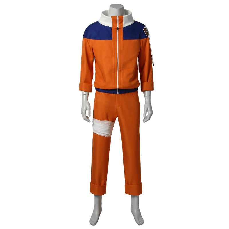 Naruto Uzumaki Deluxe Cosplay Costume - Authentic Anime Outfit for Enthusiasts - Astricos