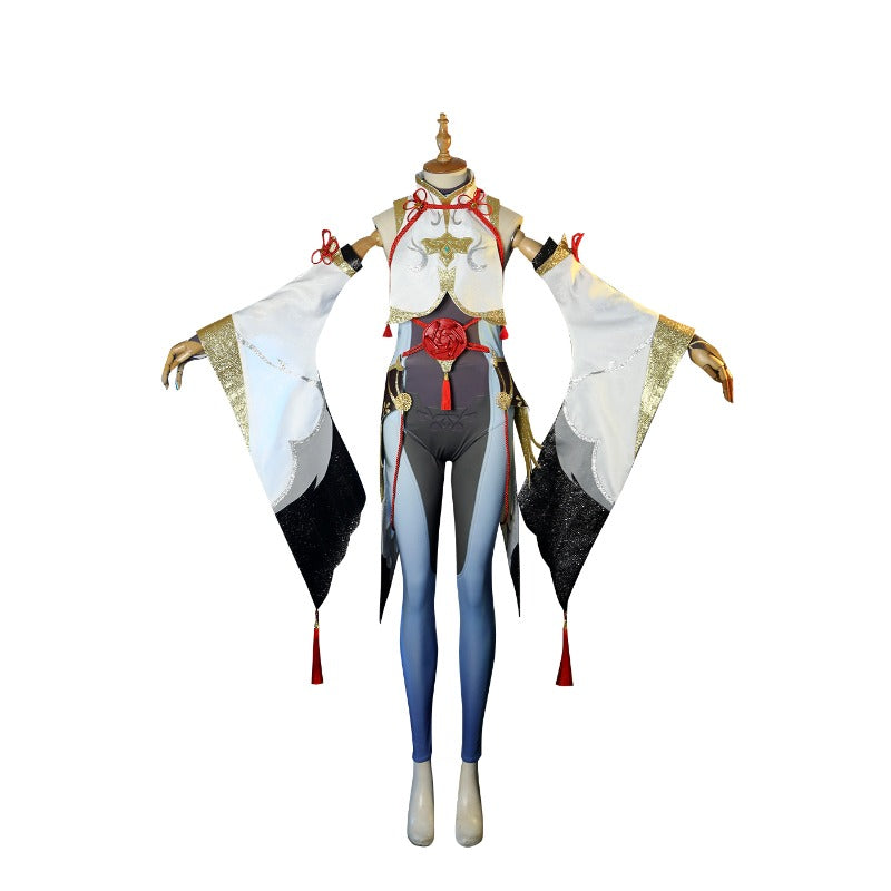 Astricos Shenhe Cosplay Costume Full Set for Genshin Impact Fans - Perfect for Halloween & Roleplay - Astricos