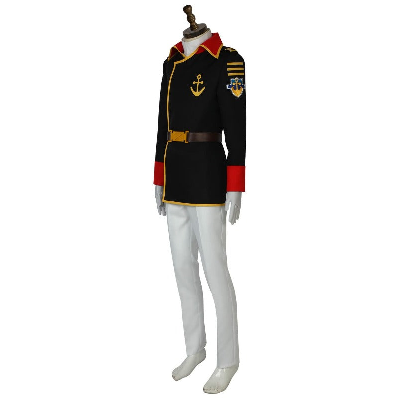 Astricos Juzo Okita Space Battleship Yamato Cosplay Costume for Halloween and Anime Events - Astricos