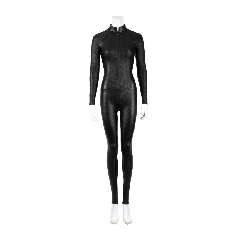 Astricos Halloween Anime Catgirl Cosplay Costume - Selena Kyle Zentai Jumpsuit for Adults - Astricos