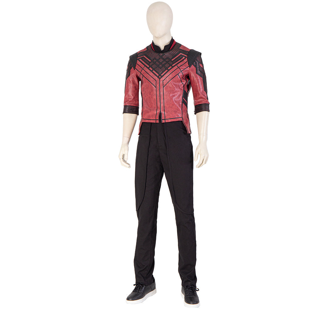 Astricos Halloween Cosplay Costume – Men's Shang-Chi Kung Fu Master Outfit for Parties and Events - Astricos