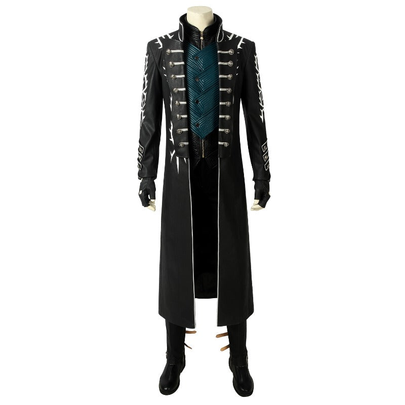 Vergil Trench Coat – Devil May Cry 5 Cosplay Costume by Astricos - Astricos