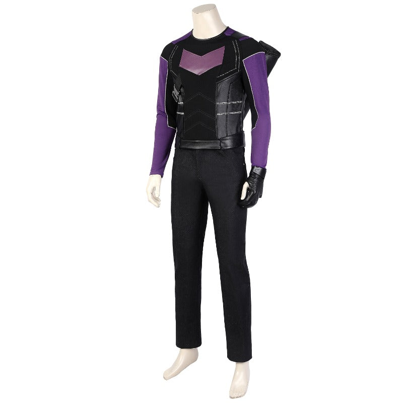 Astricos Hawkeye Cosplay Costume Full Set with Quiver for Ultimate Avengers Fans - Astricos