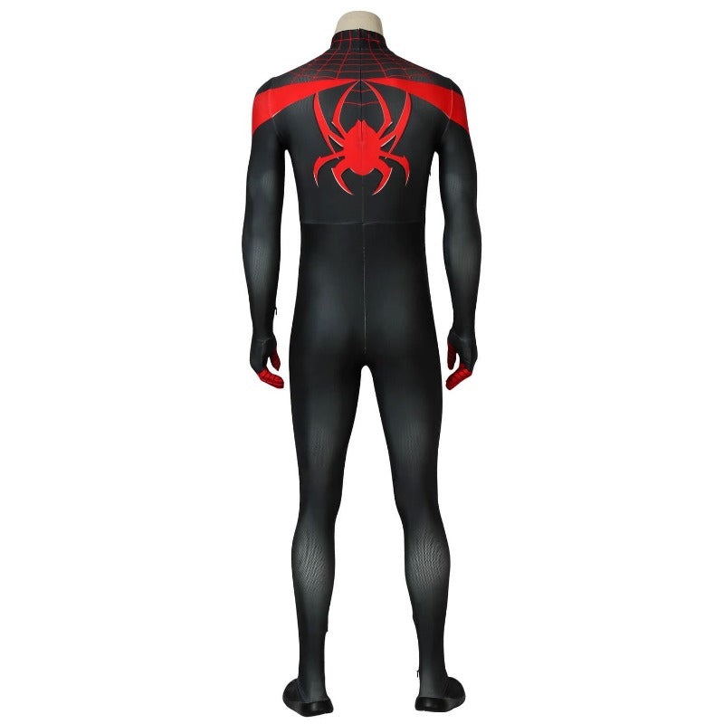 Astricos Miles Morales Spider-Man 3D Spandex Cosplay Suit for Halloween - Astricos