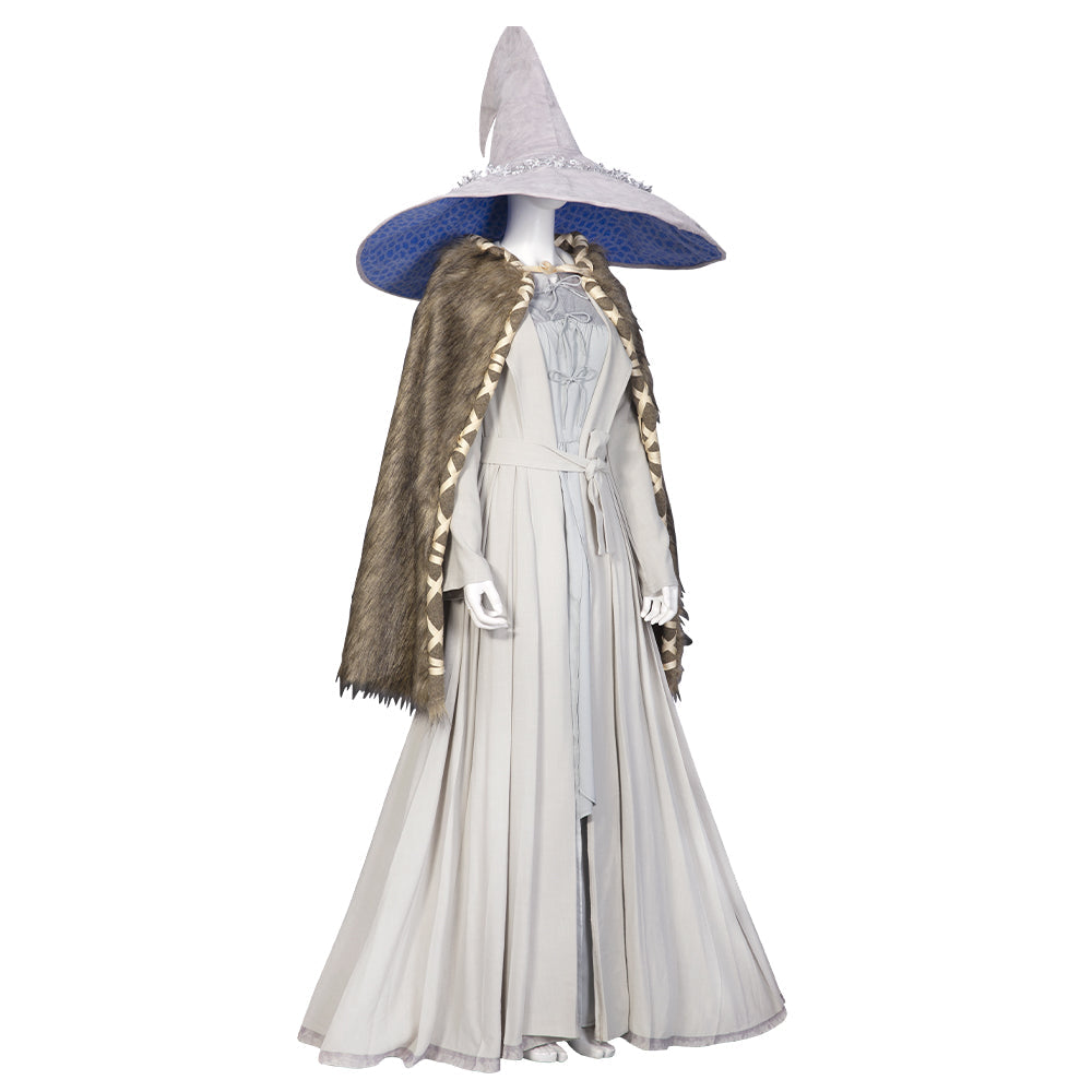 Astricos Sorceress Cosplay Costume Elden Ring Robe & Everak Hat for Men and Women, High-Quality Carnival Uniform - Astricos