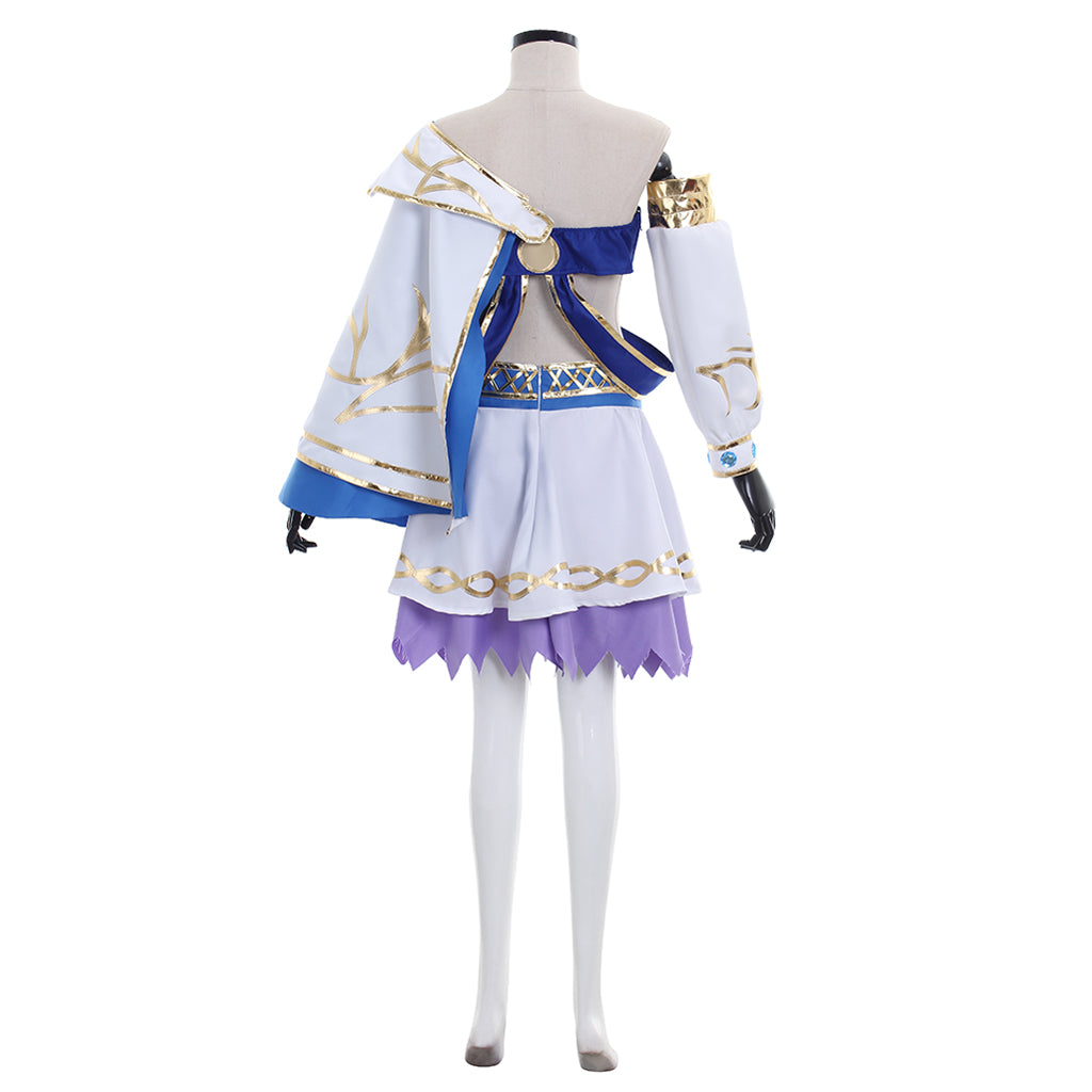 Astricos White Sorceress Costume - Lana's Mystic Woods Warrior Cosplay Ensemble - Astricos