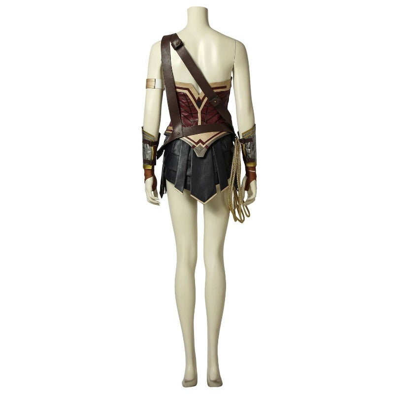 Astricos Diana Prince Cosplay Costume with Boots - Authentic Movie-Inspired Suit - Astricos