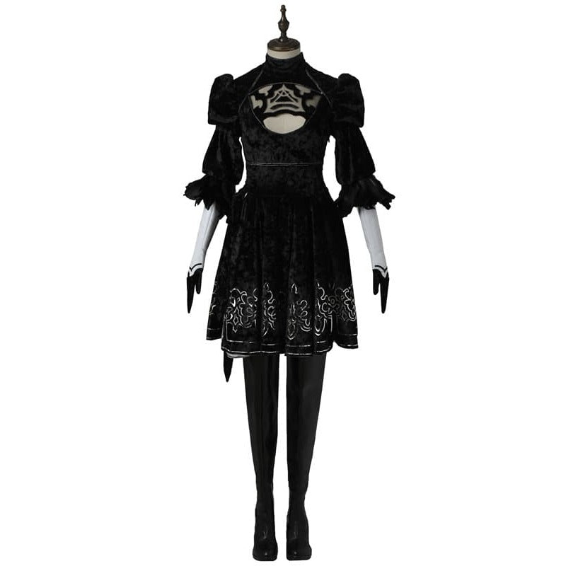 Astricos Yorha 2B Cosplay Costume - Women's Nier Automata Halloween Outfit - Astricos