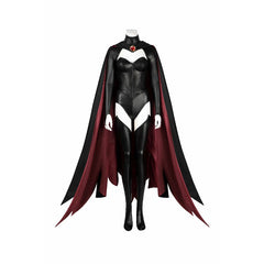 Astricos Madelyne Pryor Cosplay Costume - X-Men Villain Jumpsuit and Cloak for Halloween - Astricos