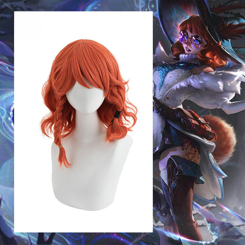 Astricos Champion The Witch Between Worlds Aurora Cosplay Wig 35cm Women Battle Bunny Aurora Heat Resistant Synthetic Hair - Astricos