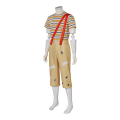 Authentic Astricos El Chavo Del Ocho Costume Set for Men - Stripe T-Shirt, Pants, Hat Full Set - Astricos