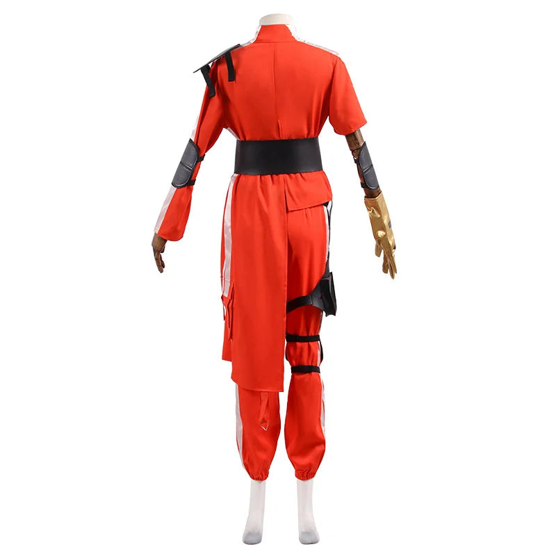 Astricos Men's Apex Legends Rampart Cosplay Costume - Authentic Combat Uniform for Halloween Parties - Astricos