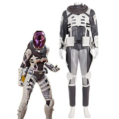 Astricos Wraith Voidwalker Cosplay Costume Women's Combat Suit for Halloween and Gaming Events - Astricos