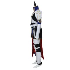 Astricos Roy Mercenary Cosplay Costume for Men - Fire Emblem Inspired Combat Suit with Cape for Halloween and Carnival Parties - Astricos