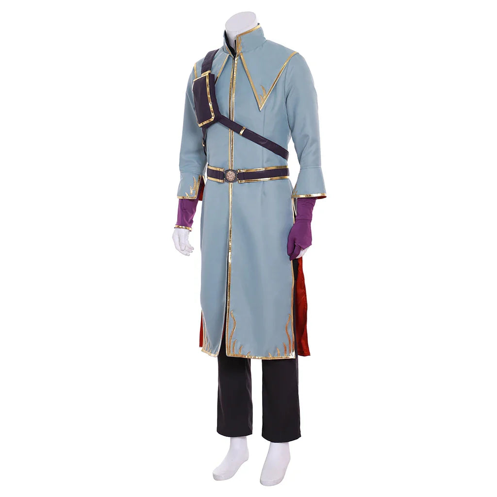 Astricos Fire Emblem Innes Cosplay Costume - Adult Men's Sacred Stones Battle Uniform for Parties - Astricos