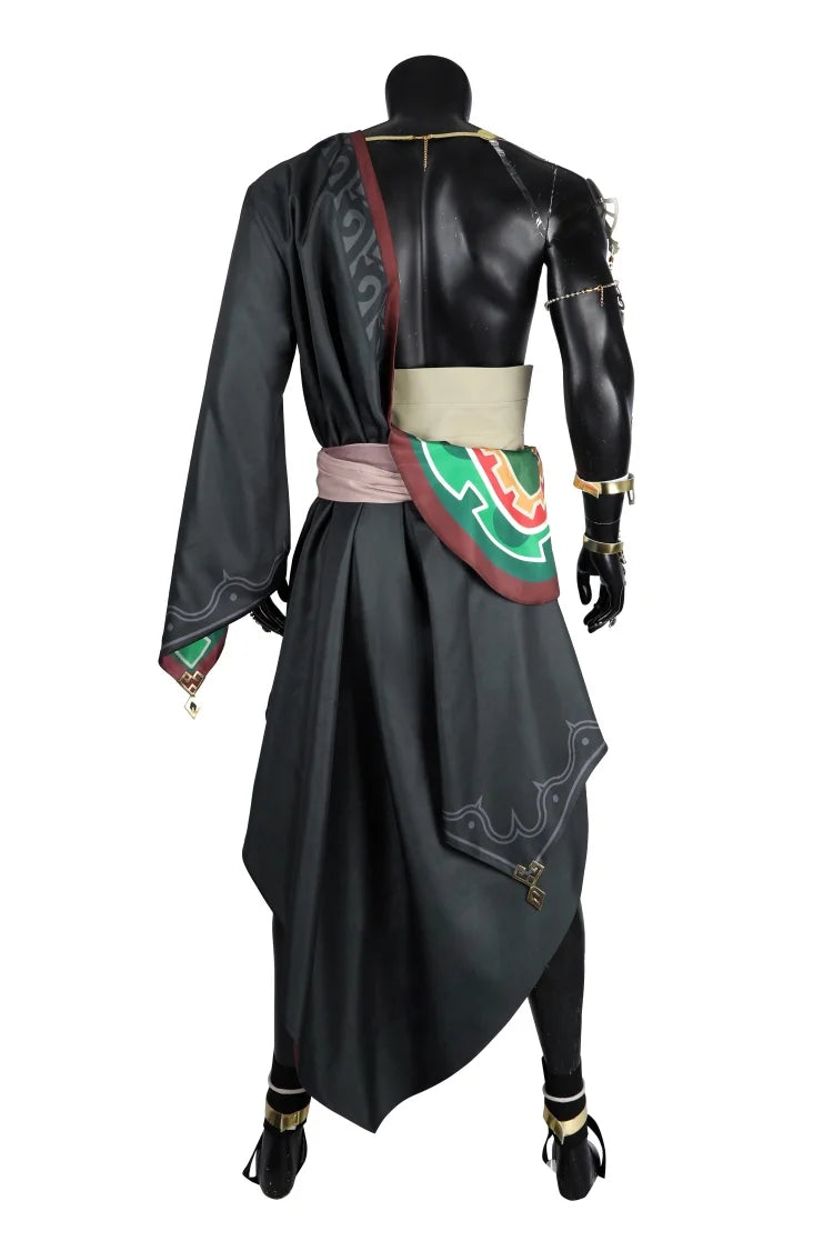 Astricos Men's Ganondorf Cosplay Battle Suit with Accessories for Themed Parties and Events - Astricos