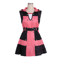 Astricos Kairi Cosplay Costume for Women - Elegant Pink Dress Uniform for Halloween, Comic Con, and Parties - Astricos