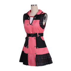 Astricos Kairi Cosplay Costume for Women - Elegant Pink Dress Uniform for Halloween, Comic Con, and Parties - Astricos