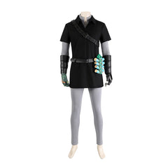 Astricos Zelda Cosplay: Men's Dark Warrior Battle Uniform Full Set for Halloween and Carnival Parties - Astricos