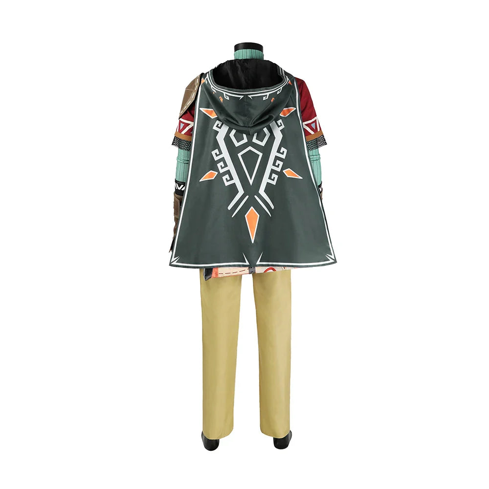 Astricos Game Zelda Hylian Tunic Armor Cosplay Costume for Men - Complete Hero Battle Suit for Events - Astricos