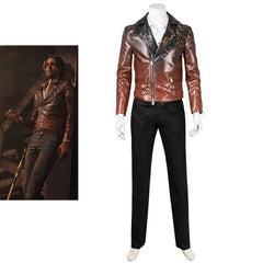 Astricos Luis Serro Cosplay Remake Outfit - Men's Punk Retro Jacket Shirt Pants Suit for Halloween Parties - Astricos