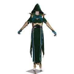 Astricos Jade Cosplay Costume | Alluring Green Combat Outfit for Women | Ideal for Halloween and Carnival - Astricos