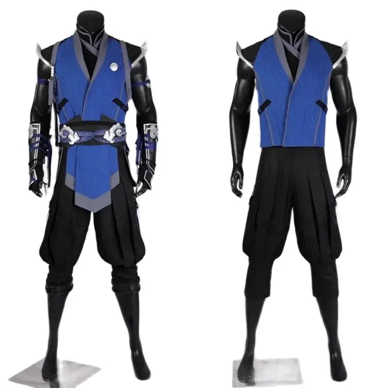 Astricos Sub-Zero Cosplay Costume Set for Men - Premium Halloween & Carnival Outfit - Astricos