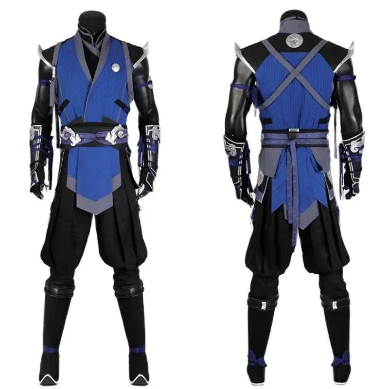 Astricos Sub-Zero Cosplay Costume Set for Men - Premium Halloween & Carnival Outfit - Astricos