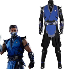 Astricos Sub-Zero Cosplay Costume Set for Men - Premium Halloween & Carnival Outfit - Astricos